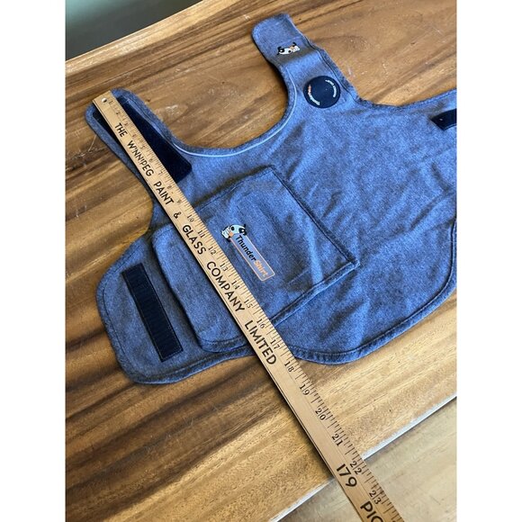 Dog Vest Thunder Shirt Dog Size Small 15-25lbs Grey - Best Solution for Anxiety - Picture 13 of 16